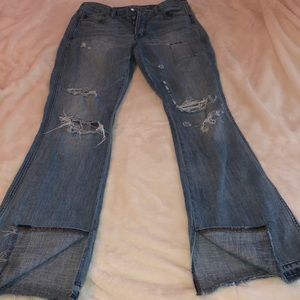 AEO Vintage High Rise Flare sz 8 Long